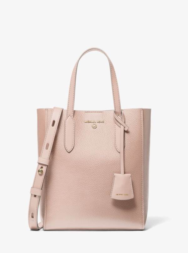 Damske Prenosná Taška Michael Kors Sinclair Small Pebbled Leather Ruzove - Kabelky Michael Kors Outlet | JDRUN-4715